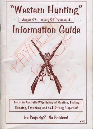 Western Hunting Information Guide 4