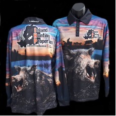 IHP Long Sleeve Sublimated Polo Hunting Shirt